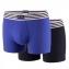 Pack de 2 Boxers EDEN PARK E657E38 Majorelle et Marine