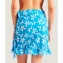 Pareo Court AUBADE MAILLOT DE BAIN Posie exotique Tahitien Bleu Tropique