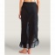 Pareo Long AUBADE MAILLOT DE BAIN Posie exotique Noir
