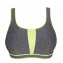 PRIMADONNA Soutien-Gorge de Sport Sans Armatures The Sweater Gris Cosmic