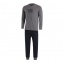 Pyjama long EDEN PARK E501F20 Gris Melange