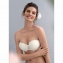 SELMARK Soutien-Gorge Bandeau Push-Up Marie Olivia Ivoire