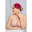 Soutien-Gorge armatures Rosa Faia Fleur Rose Poudr
