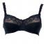 Soutien-Gorge Sans Armatures Rosa Faia Lupina Noir