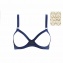 Soutien-Gorge seins nus Vertige d'Amour MAISON CLOSE Noir Marine