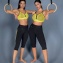 Soutien-Gorge Sport ANITA Active Air Control DeltaPad Jaune Anthracite
