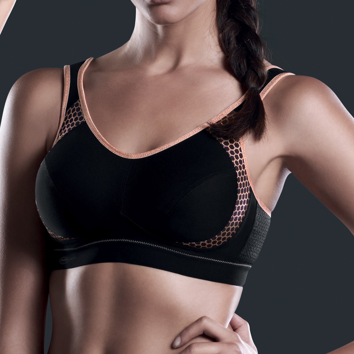 Soutien-Gorge Sport ANITA Active Extreme Control Cuivré Effetdesoi