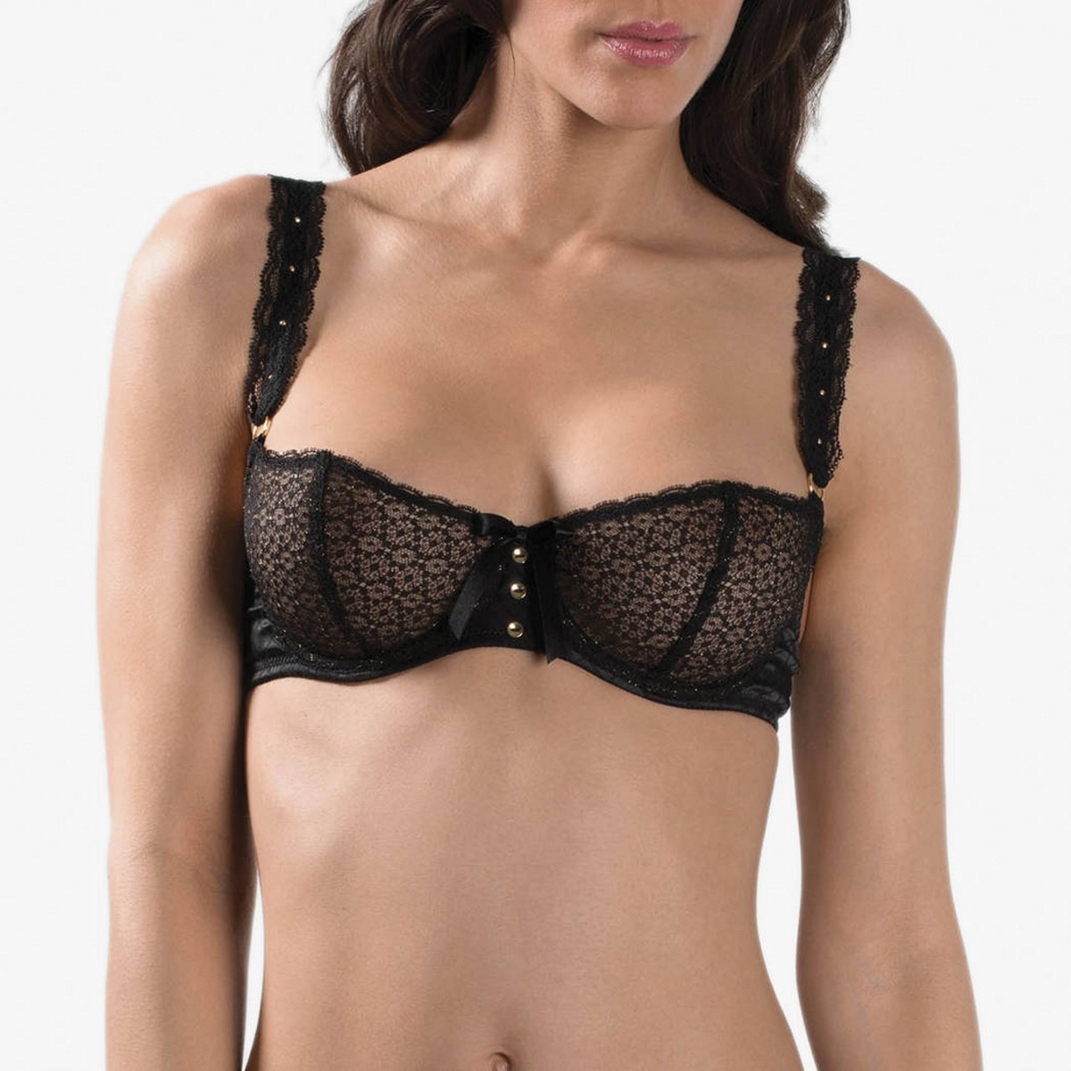 soutien gorge aubade noir