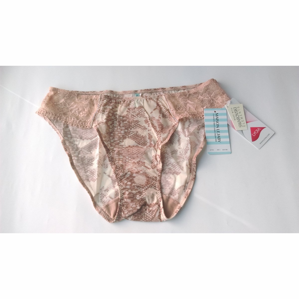 LEJABY - CULOTTE 15563 COLORIS GRIS FR 38 / EU 36 (voir tableau