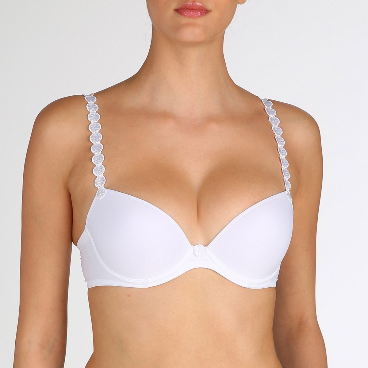 soutien gorge blanc push up