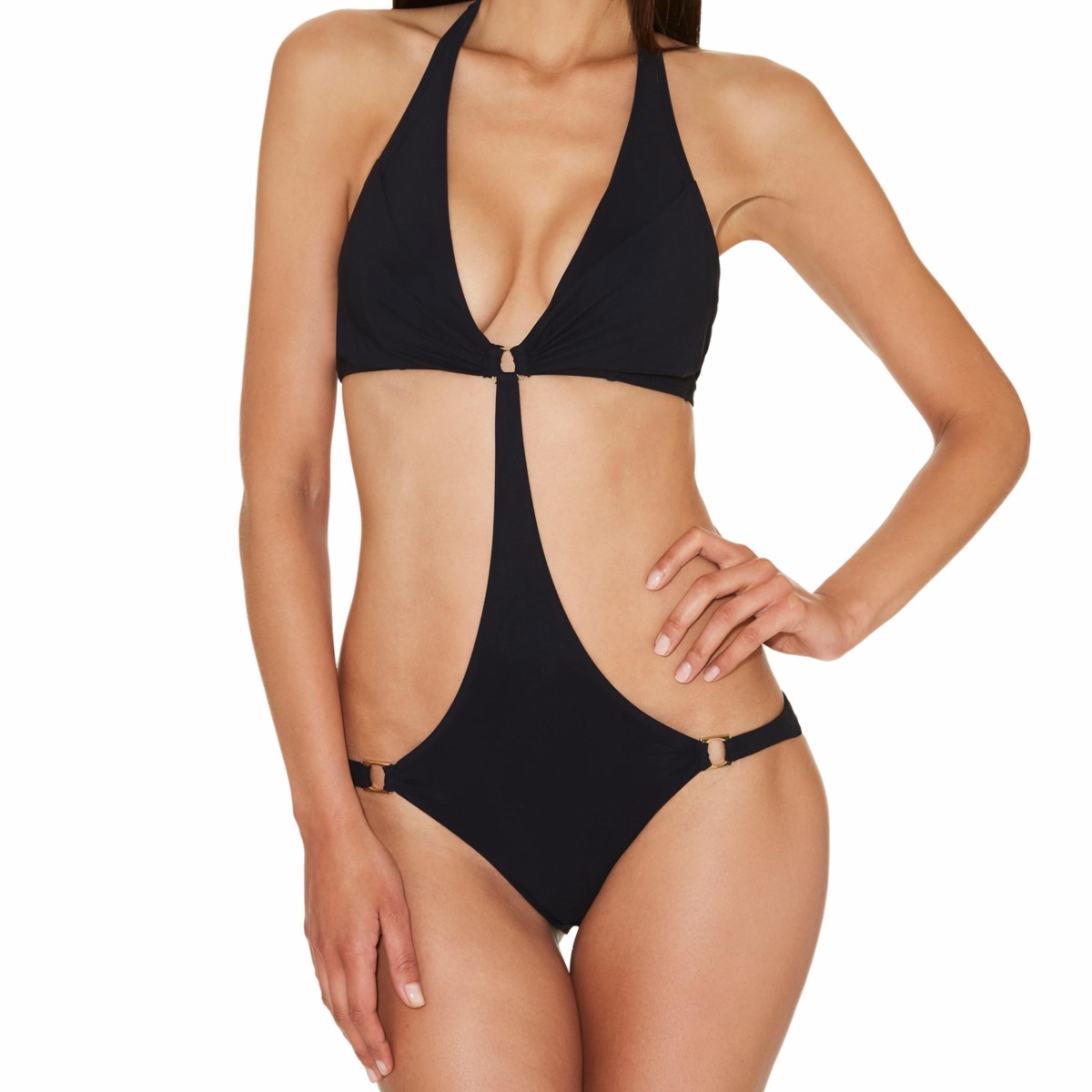 Trikini AUBADE MAILLOT DE BAIN Glam Cocktail Noir Effetdesoi